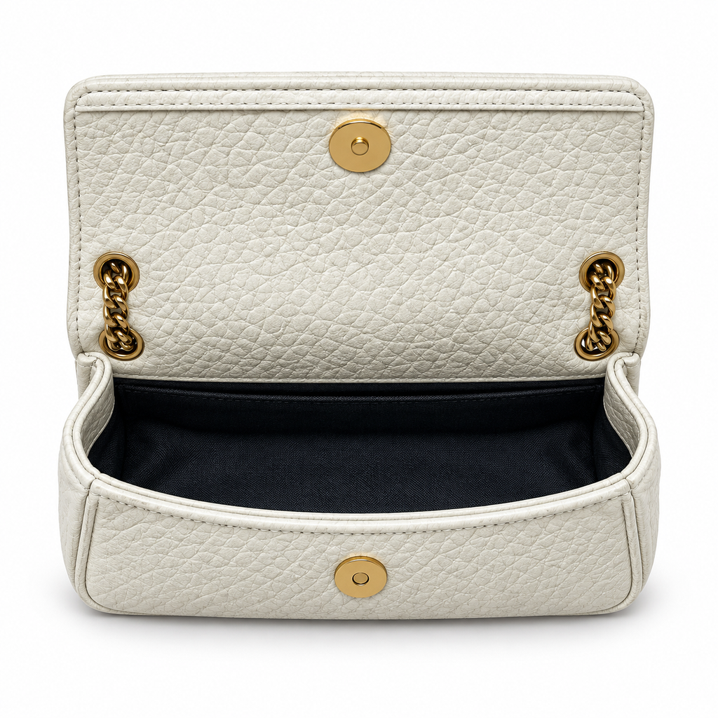 Saint Laurent Niki Medium Top Handle Bag in Crème