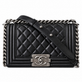 Chanel Quilted Chain Flap Bag 20cm