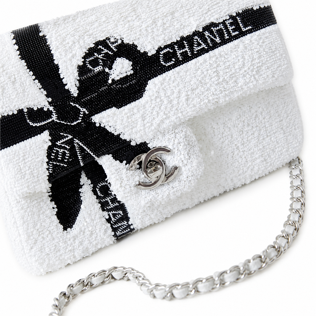 Chanel Classic Quilted Small Flap Bag | CC Turn-Lock Leather Chain Strap — 14cm