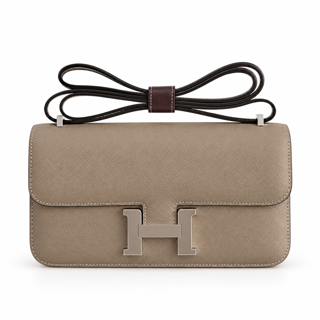 Hermès Constance 26 Etoupe Epsom Palladium HW