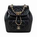 Chanel Duma Backpack Black 18×18×12cm