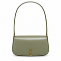 Saint Laurent Voltaire Shoulder Bag in Sage Green