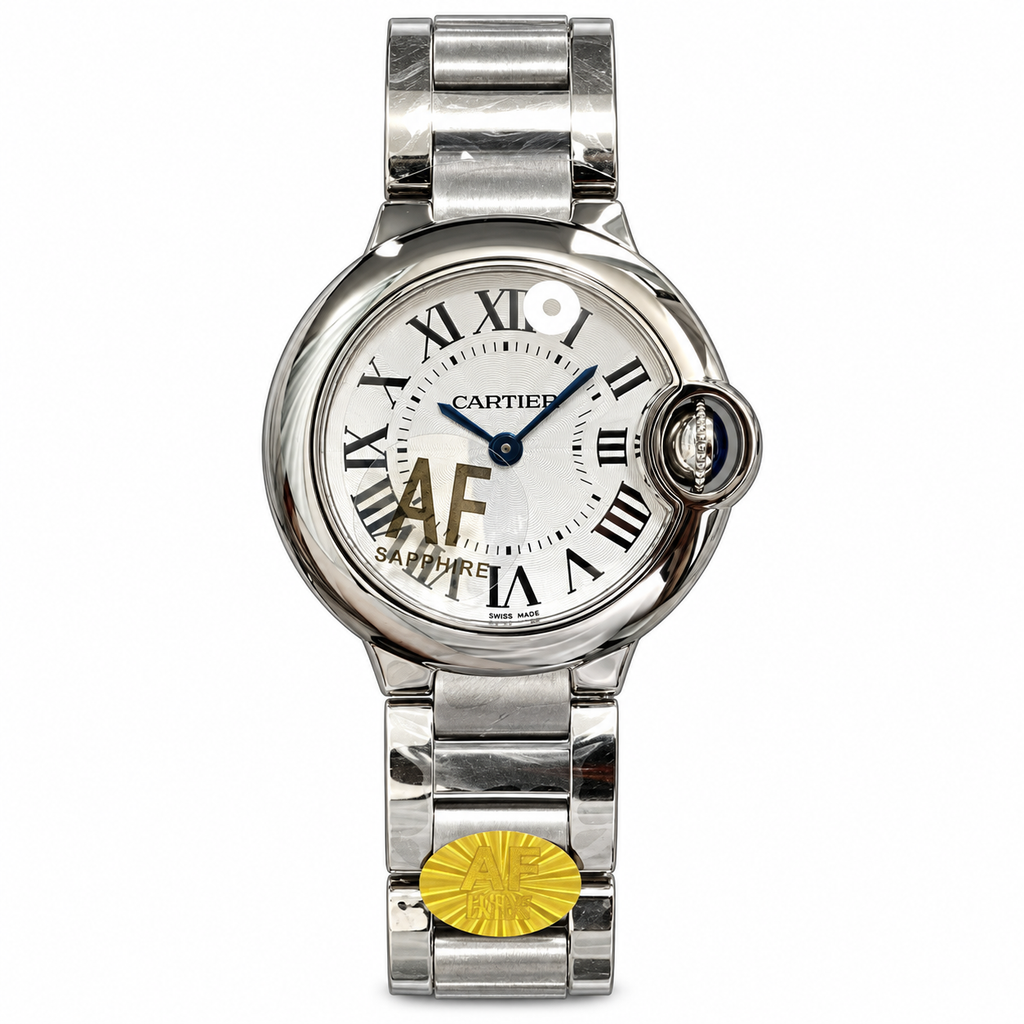 Cartier Ballon Bleu Small Steel White Dial Bracelet Watch – KDY