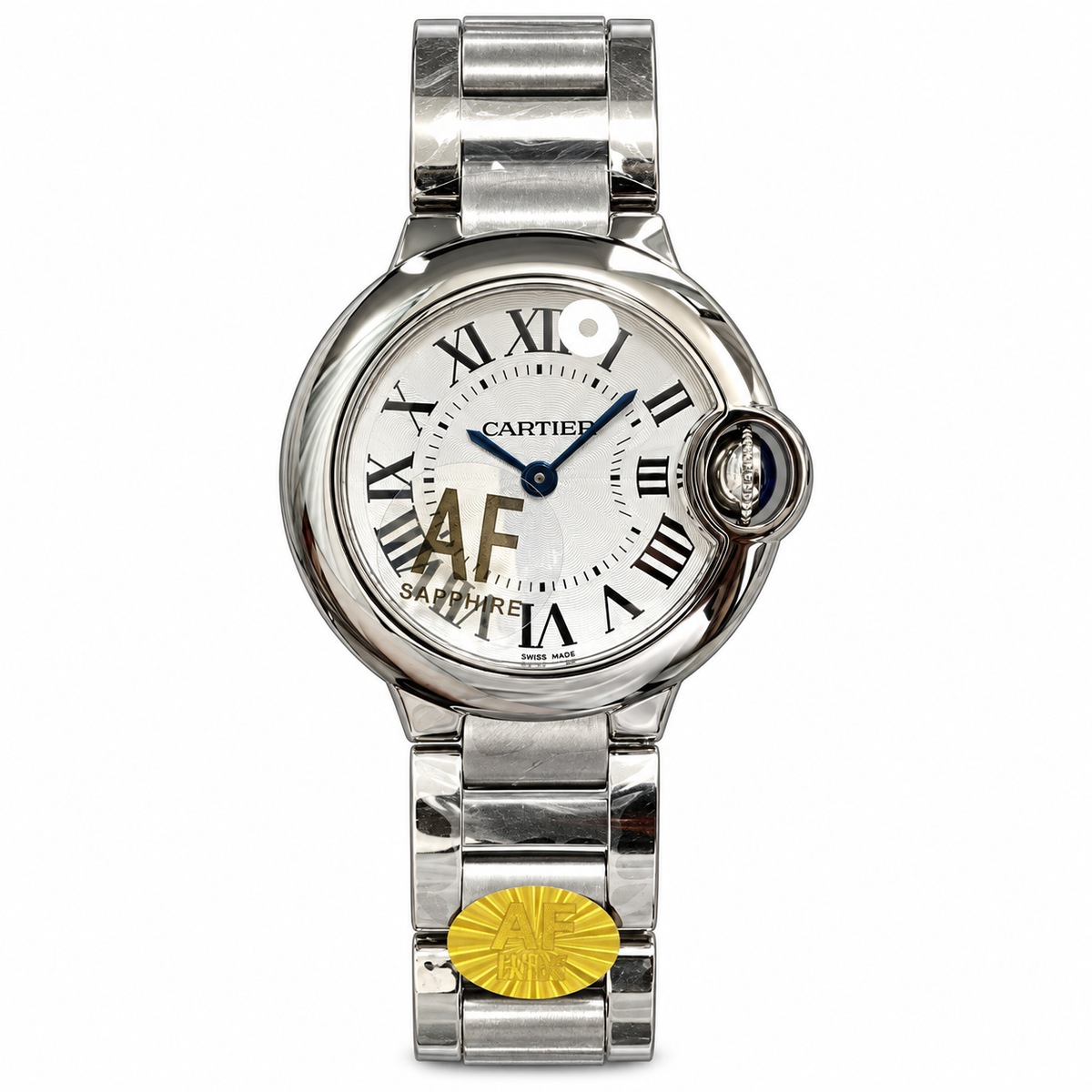 Cartier Ballon Bleu Small Steel White Dial Bracelet Watch – KDY