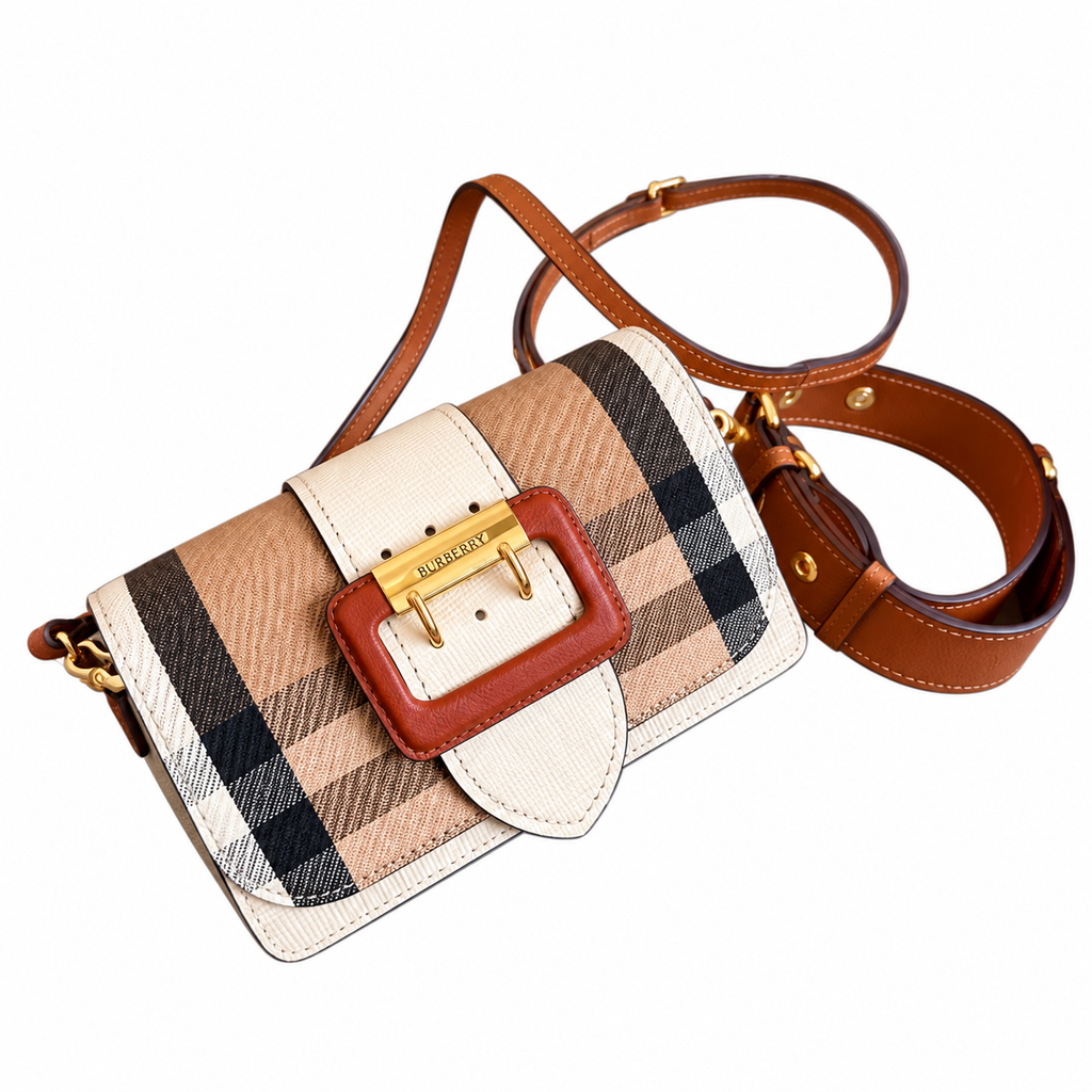 Burberry Signature Mini Crossbody Bag