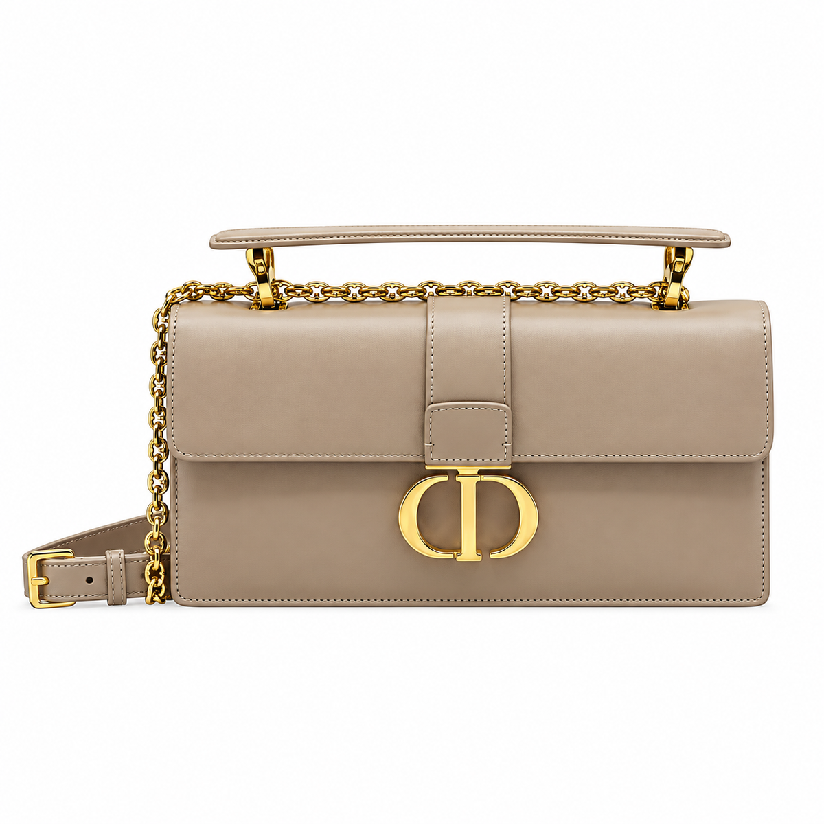 Dior Cannage Quilted Top Handle Flap Bag 25cm